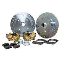 Front Disc Brake Kit, Super Beetle, 4x130 with 14x1.5mm threads Front Disc Brake Kit, Super Beetle, 4x130 with 14x1.5mm threads
