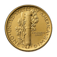 2026 Best of the Mint 1916 Mercury Dime Gold Coin & Silver Medal Set (W)(P)