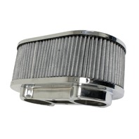 Oval Air Cleaner, IDA/IDF, 9 x 5-1/4 x 4-1/8, Each, Fits under Type 1 decklid Oval Air Cleaner, IDA/IDF, 9 x 5-1/4 x 4-1/8, Each, Fits under Type 1 decklid