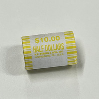 Unsearched Kennedy Half Dollar Bank Roll OBW Sealed $10 FV Coin Hunt Find Silver