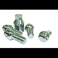 EMPI 70-2701-0 Chrome Wheel Locks - 14mm Bolt, Set of 4, VW Bug Baja Dune Buggy
