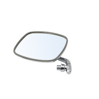 EMPI 98-2017 - Left Side Mirror – Chrome Finish – Fits VW Type 2 Bus 1968–1979