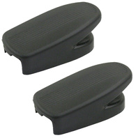 EMPI 98-2099 Black Coat Hooks, Pair, Fits Air Cooled VW Beetle 1968-76