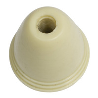 Dash Knob, Ivory, VW T-1 Bug To '66, Early Bus Fuel Reserve Cable 113 941 541