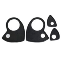 Door Handle Seal Kit, VW Karmann Ghia 1956-1967, 4 pc, 141-898-211 EMPI 98-8809 Door Handle Seal Kit, VW Karmann Ghia 1956-1967, 4 pc, 141-898-211 EMPI 98-8809