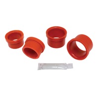 Bushing Kit, Outer, Ball Joint, Red, Compatible with VW Dune Buggy Bushing Kit, Outer, Ball Joint, Red, Compatible with VW Dune Buggy