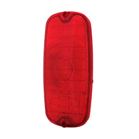 Tail Light Lens Fits 1960‑1966 Chevy Fleetside Truck | Red Replacement Lens