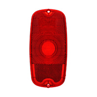Tail Light Lens Fits 1960‑1966 Chevy Fleetside Truck | Red Replacement Lens