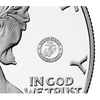 2025 American Eagle Silver Proof Coin - U.S. Marines 250th Anniversary - On Hand