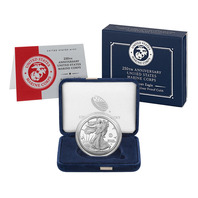 2025 American Eagle Silver Proof Coin - U.S. Marines 250th Anniversary - On Hand