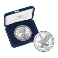 2025 American Eagle Silver Proof Coin - U.S. Marines 250th Anniversary - On Hand