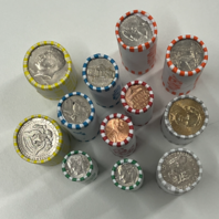 Mega Coin Roll Hunting Starter Pack - 12 Unsearched Bank Rolls -  Find & Collect