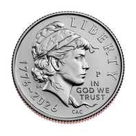 2026 Emerging Liberty Dime Set - P & D Mint Marks - Uncirculated - 2‑Coin Pair