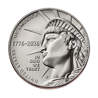 2026 Enduring Liberty Half Dollar P D Mint Mark Set Uncirculated 2 Coin Pair