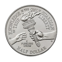 2026 Enduring Liberty Half Dollar P D Mint Mark Set Uncirculated 2 Coin Pair