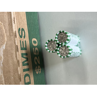2026-D Emerging Liberty Dime &ndash; 3 Uncirculated (150 Coins) Sealed Bank Rolls