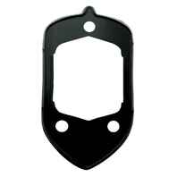 1951&ndash;1952 Chevy Tail Light Pair w/ Red Glass Lens & Chrome Bezel + Seals