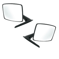 Black Exterior Mirror Pair &ndash; Fits Ford Bronco (1966‑1977) & Truck (1967‑1979)