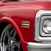 4pc Billet Deluxe Side Marker Bezel Kit - Anodized - 1968‑1972 Chevy GMC Truck