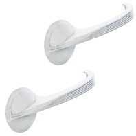 Chrome Interior Door Handles, Pair - 1949-1964 Chevy Full‑Size Replacement