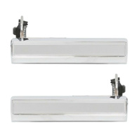 Chrome Outside Door Handles, Pair &ndash; Fits GM/Chevrolet/Buick/Oldsmobile 1976&ndash;1994