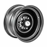 Chrome 6‑Lug Spider Hub Cap Pair &ndash; 1947&ndash;1972 Chevrolet/GMC Pickup &ndash; Bullet Style