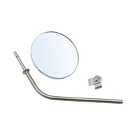 Chrome Round Mirrors, Pair for VW Type 2 Bus 1950-1967