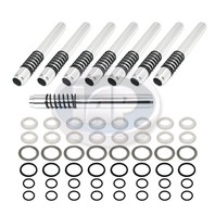 Push Rod Tube Set, Aluminum, Self-Adjusting, Compatible with Air-Cooled VW 1200 - 1600cc Engines Push Rod Tube Set, Aluminum, Self-Adjusting, Compatible with Air-Cooled VW 1200 - 1600cc Engines