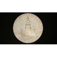 1976-D Kennedy Half Dollar 50c - Large Strike through error reverse