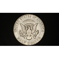 1982-P Kennedy Half Dollar 50c -No FG error reverse FS-901