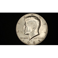1982-P Kennedy Half Dollar 50c -No FG error reverse FS-901