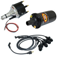 Flame-Thrower Distributor W/ Electronic Ignition, Black Screamer Kit by Petronix Flame-Thrower Distributor W/ Electronic Ignition, Black Screamer Kit by Petronix
