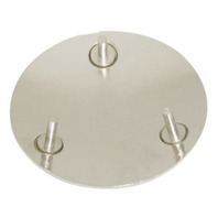 EMPI Stock Style Hub Cap with EMPI Emblem, Set of 4 for Late 4-Lug VW Bug Wheels