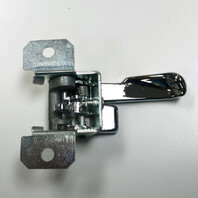 Chrome Inside Door Handle Pair for VW Bus, Ghia, Super Beetle Conv. 69&ndash;74; Porsche 914 70&ndash;76 &ndash; 411837071/072