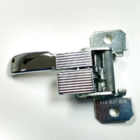 Chrome Inside Door Handle Pair for VW Bus, Ghia, Super Beetle Conv. 69&ndash;74; Porsche 914 70&ndash;76 &ndash; 411837071/072