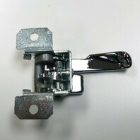 Chrome Inside Door Handle Pair for VW Bus, Ghia, Super Beetle Conv. 69&ndash;74; Porsche 914 70&ndash;76 &ndash; 411837071/072