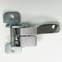 Chrome Inside Door Handle Pair for VW Bus, Ghia, Super Beetle Conv. 69&ndash;74; Porsche 914 70&ndash;76 &ndash; 411837071/072