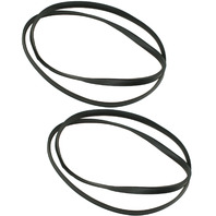 Pop‑Out Quarter Window Seal Pair (Left & Right) fits VW Beetle 1965‑1977