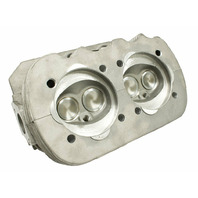 Dual‑Port Cylinder Heads, Pair - 85.5mm Bore - W/ Valves & Springs Fits VW 1600