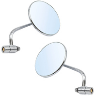 Chrome Round Mirror Kit Left & Right for VW Beetle Type 1 1950&ndash;1967