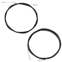 Heater Cable Kit Left & Right Fits VW Type 2 Bus 1973&ndash;1979 &ndash; Stock Replacement