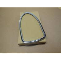 Tail Light Lens Chrome Trim Ring Pair Compatible with VW 1968&ndash;1970 Beetle &ndash; Replaces 111‑945‑117A