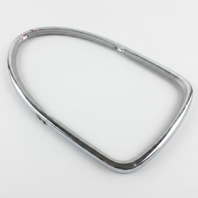 Tail Light Lens Chrome Trim Ring Pair Compatible with VW 1968&ndash;1970 Beetle &ndash; Replaces 111‑945‑117A