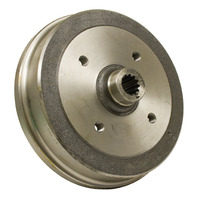 Pair Rear Brake Drums Fits VW Beetle 68‑79 Ghia 67‑74 Super Beetle 71‑79 IRS