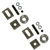 Pair Weld-On Beam Adjusters &ndash; Ball Joint &ndash; Compatible with VW Type 1