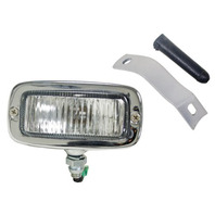 Chrome Backup Light Assemblies, Left & Right Pair, for Classic VW