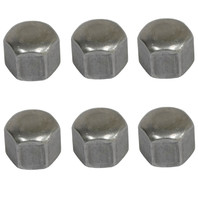 Acorn Cap Nut Kit, Oil Drain/Sump Plate Kit, 6mm, Set of 6,For VW Bug, Bus, S/B, Ghia Acorn Cap Nut Kit, Oil Drain/Sump Plate Kit, 6mm, Set of 6,For VW Bug, Bus, S/B, Ghia