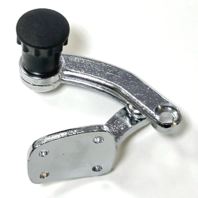 Quarter Window Pop-Out Latch, w/ Black Knob, Right, For VW Type 1 Bug 1952-1964 Quarter Window Pop-Out Latch, w/ Black Knob, Right, For VW Type 1 Bug 1952-1964