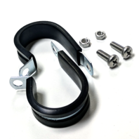 Front License Plate Clamp Mount Bracket Set, Fits Early VW Bug 1954-1967, Ghia Front License Plate Clamp Mount Bracket Set, Fits Early VW Bug 1954-1967, Ghia