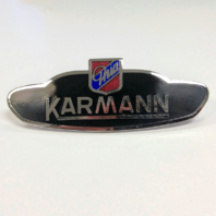 Side Body Badge Emblem Logo, VW Volkswagen Karmann Ghia 1956-1974 Side Body Badge Emblem Logo, VW Volkswagen Karmann Ghia 1956-1974